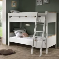 Vipack Londen Stapelbed Hoog Antraciet 160 cm