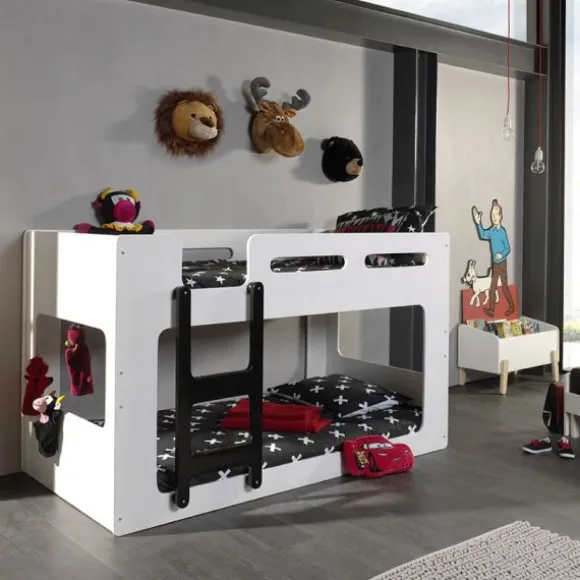 Vipack Luca Stapelbed Wit