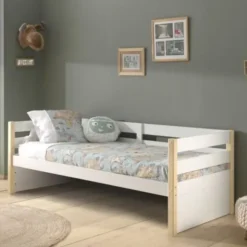 Vipack Margit Kajuitbed White 90 x 200 cm
