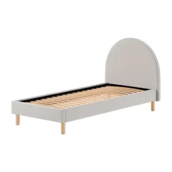 Vipack Moon Bed - 90 x 200 cm - Boucle Groen