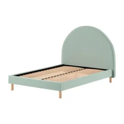 Vipack Moon Bed - 140 x 200 cm - Boucle Roze