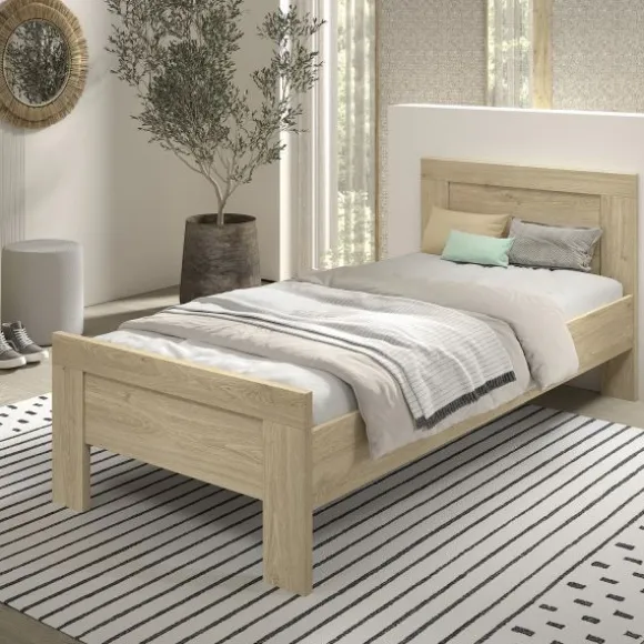 Vipack Sam Bed - 90 x 200 cm - Eik