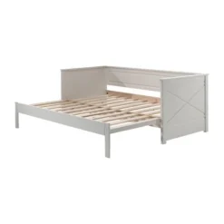 Vipack Scott Uitschuif-Kajuitbed - 90 x 200 cm - Wit
