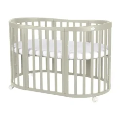 Waldin Oval Combibed 7‑in‑1 - Natural inclusief matras