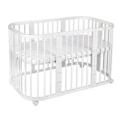 Waldin Oval Combibed 7‑in‑1 - Natural inclusief matras