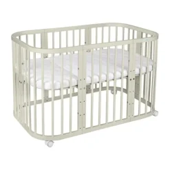 Waldin Oval Combibed 7‑in‑1 - Natural inclusief matras