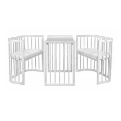 Waldin W2 Combibed 7‑in‑1 - Natural inclusief matras