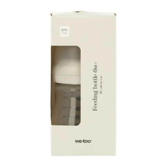 We-Too Fles PP - 160 ml - Black