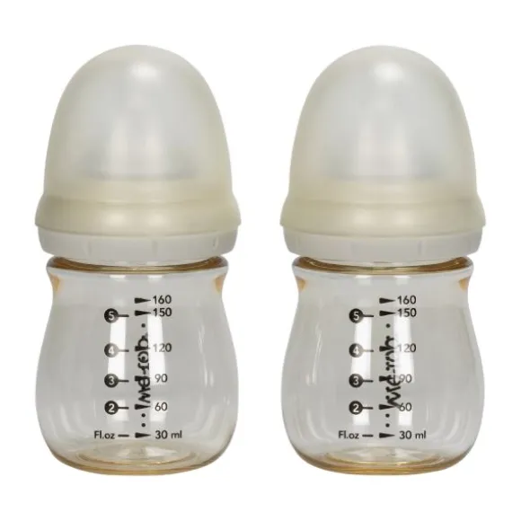 We-Too Standaardfles PPSU - 160 ml - Black - 2-pack