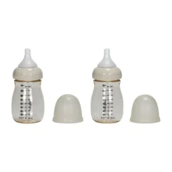 We-Too Standaardfles PPSU - 260 ml - Oatmeal - 2-pack