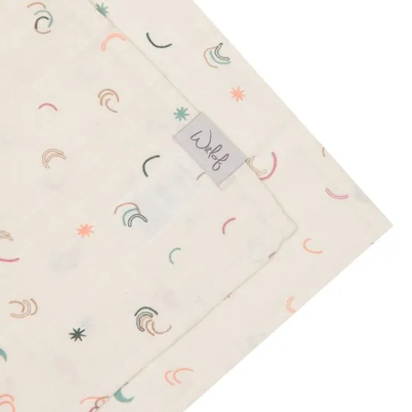 Witlof For Kids Magical Days Hydrofiel Doek - 65 x 65 cm - 2 Stuks