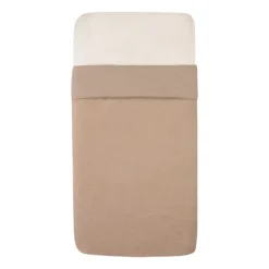 Witlof For Kids Velvet Rib Tuck-Inn Ledikantdeken - Soft Sand