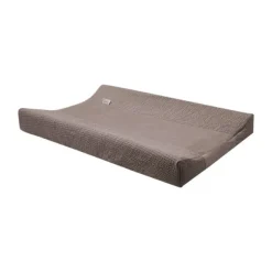 Witlof for kids Waves Aankleedkussenhoes - 70 x 50 cm - Warm Grey