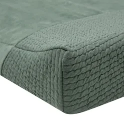 Witlof For Kids Waves Waskussenhoes - Forest Green