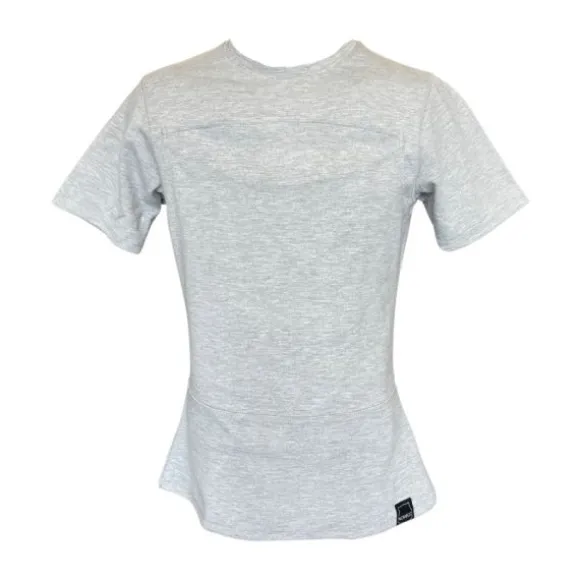 Womboo Buidelshirt - Man - Maat S - Lichtgrijs