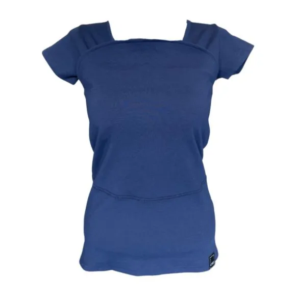 Womboo Buidelshirt - Vrouw - Maat XL - Donkerblauw