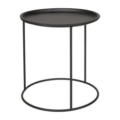 Woood Ivar Bijzettafel – Medium – Zwart