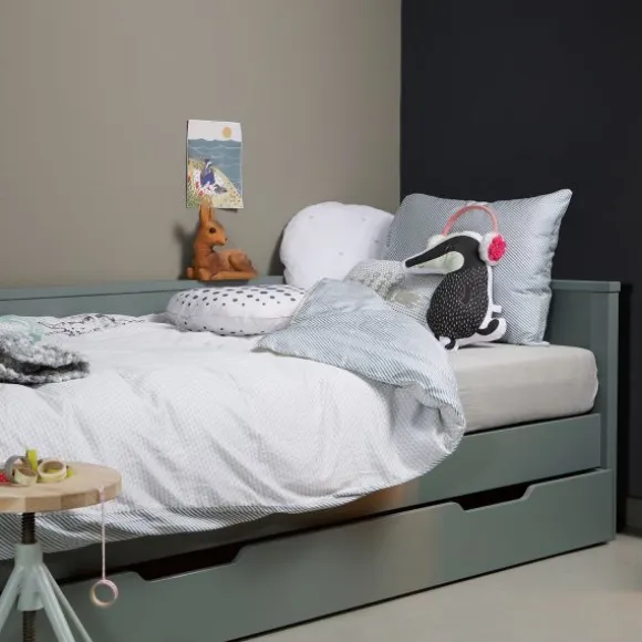 Woood Nikki Bedlade Jadegroen