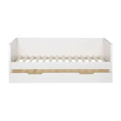 Woood Nikki & Jade Bedlade Wit 90 x 200 cm