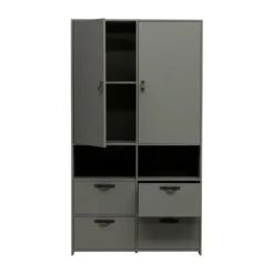 Woood Stage Kledingkast Soap Green 2-Deurs