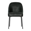 Woood Vogue Eetkamerstoel – Leer – Zwart