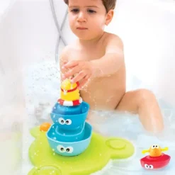 Yookidoo Badspeelgoed - Stack ‘N’ Spray Tub Fountain
